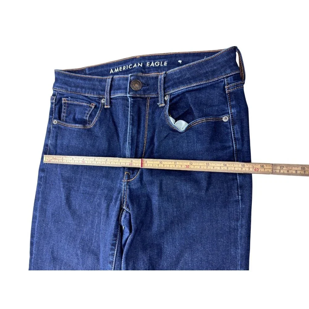 American Eagle Womens Super Stretch Regular Fit Jeans Size 6 - Picture 9 of 12